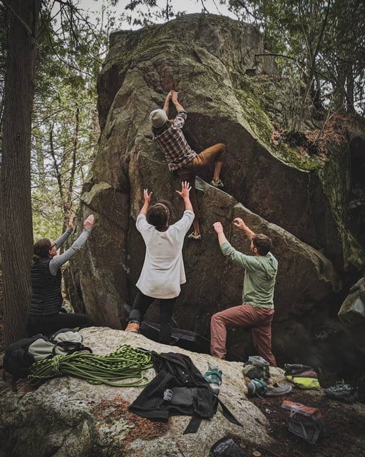 bouldering Photo by Mark McGregor on Unsplash